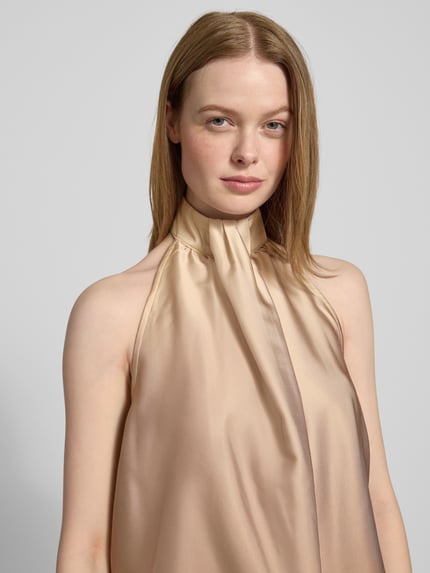 mbyM Blousetop met halter, model 'Zuzela' Beige - 3