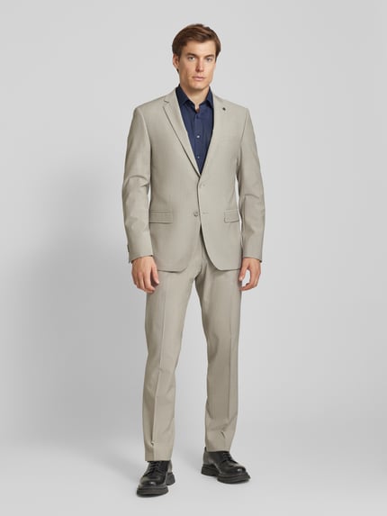 OLYMP Level 5 Slim Fit Businesshemd in Premiumqualität Marine 1