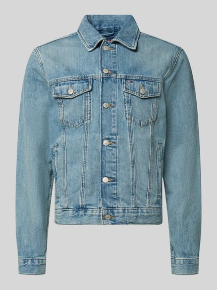 Tommy Jeans Regular Fit Jeansjacke aus reiner Baumwolle Jeansblau 2