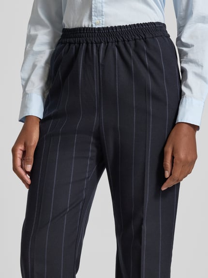 MAX&Co. Regular Fit Stoffhose mit Viskose-Anteil Modell 'GIUNTO' Marine 3