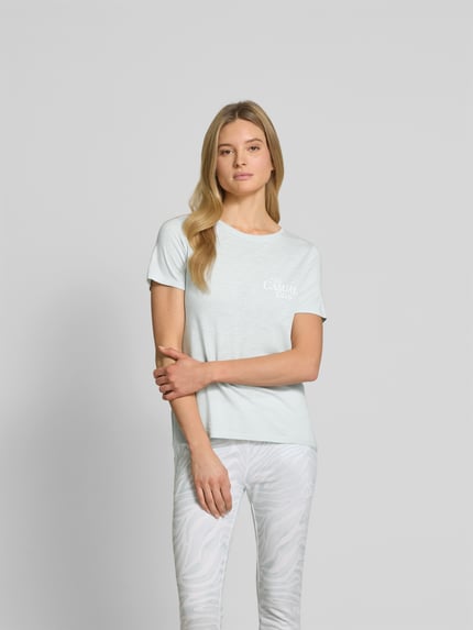 Juvia T-Shirt mit Statement-Print Mint 4