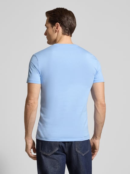 Polo Ralph Lauren Regular fit T-shirt van puur katoen Lichtblauw - 5