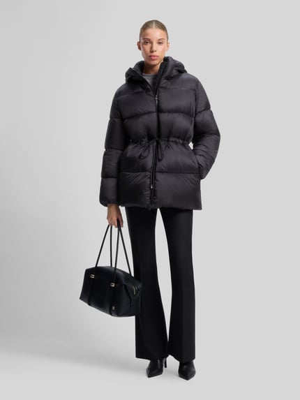HUGO Steppjacke mit Taillenzug Modell 'Falentina-3' Black 1