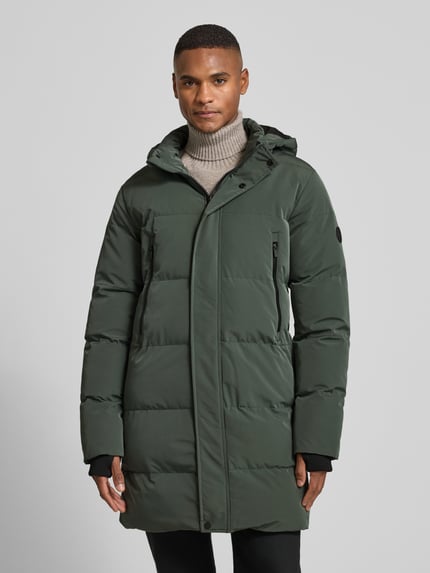 Cars Jeans Steppjacke mit Kapuze Modell 'KYLLER' Oliv 4