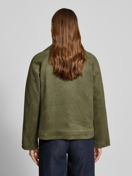 MORE & MORE Blazer met reverskraag Olijfgroen - 5