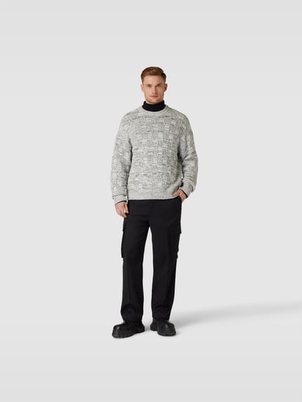 Filippa K Spodnie cargo o kroju regular fit z wpuszczanymi kieszeniami Czarny 1