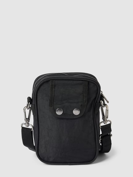 camel active Schoudertas met logostitching, model 'Journey Reporter' Zwart - 4