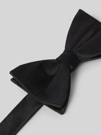 Blick Fliege aus reiner Seide Modell 'JERMYN' Black 2