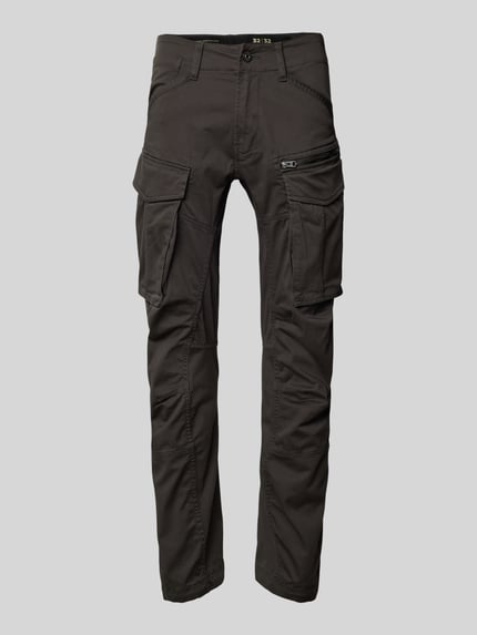 G-Star RAW Regular Tapered Fit Cargohose mit Reißverschlusstasche Anthrazit 2