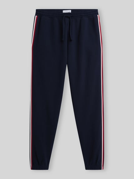 Tommy Hilfiger Regular Fit Sweathose aus reiner Baumwolle Marine 2