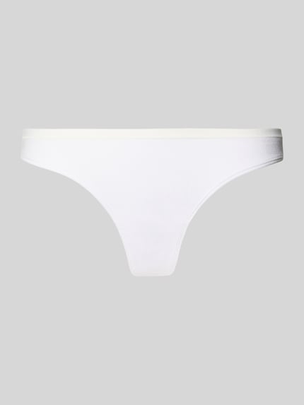 Stringi z elastycznym paskiem z logo Shop The Look MANNEQUINE