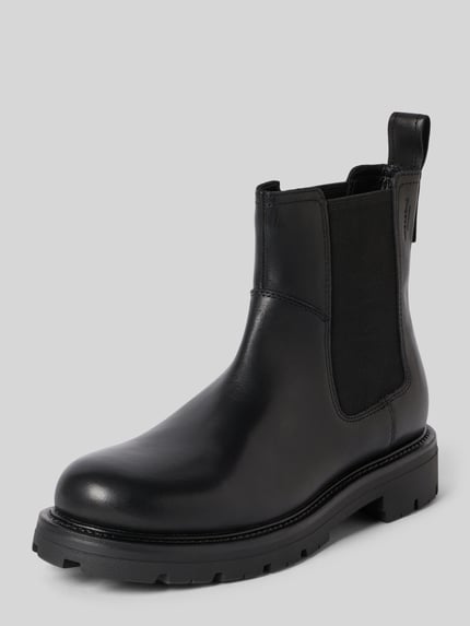 Vagabond Chelsea Boots aus Rindsleder mit Profilsohle Black 1