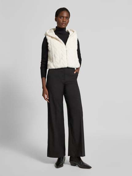 monari Weste mit Kapuze Offwhite 1