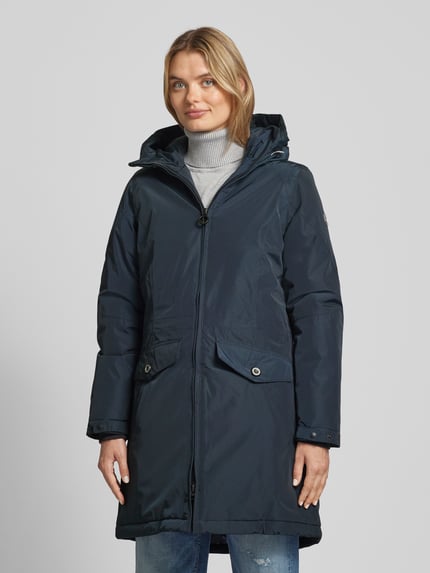 Wellensteyn Shaped Fit Parka mit Kapuze Modell 'CUCILLA' Marine 4