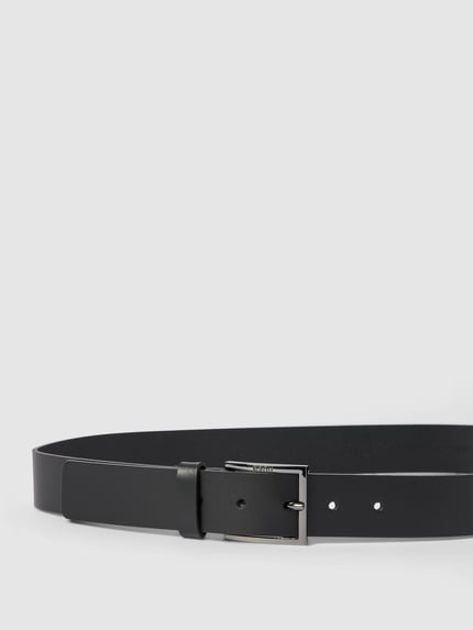 HUGO Gürtel mit Label-Detail Modell 'Geek' Black 2