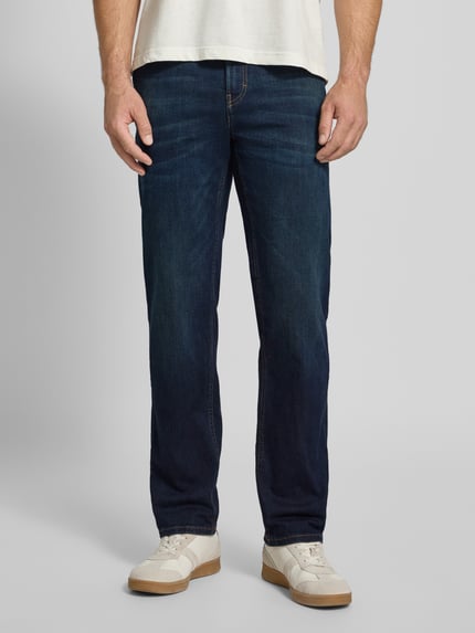 MAC Loose Fit Jeans mit 5-Pocket-Design Dunkelblau 4