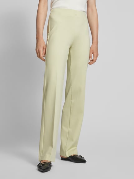 DRYKORN Regular Fit Stoffhose mit Bügelfalten Modell 'ALIVE' Pastellgelb 4