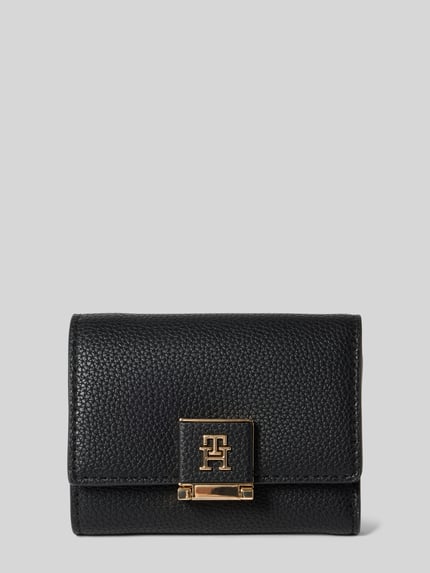 Tommy Hilfiger Portemonnee in leerlook Zwart - 1