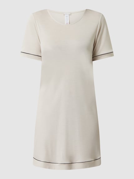HANRO Nachthemd aus Lyocell Modell Natural Comfort Offwhite 2