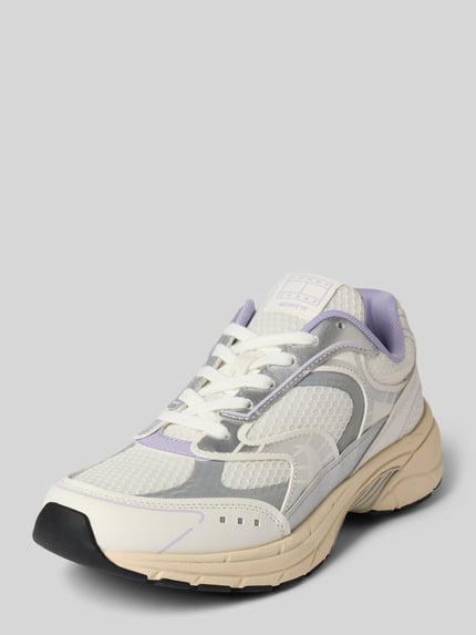 Tommy Jeans Low Top Sneaker im Runner Style Modell 'ARCHIVE' Ecru 1