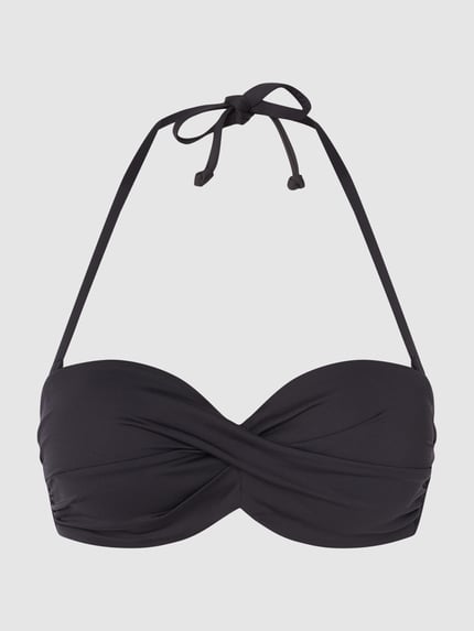 PLUS SIZE Bikini-Oberteil in Bandeau-Form Shop The Look MANNEQUINE