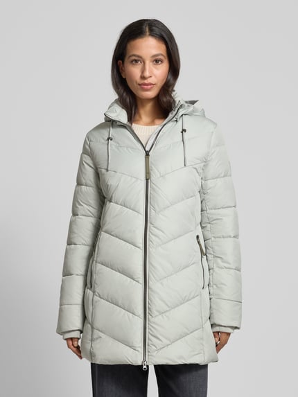 camel active Steppmantel mit Zweiwege-Reißverschluss Mint 4