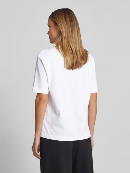 ARMEDANGELS T-shirt met labelstitching, model 'TARJAA' Wit - 5