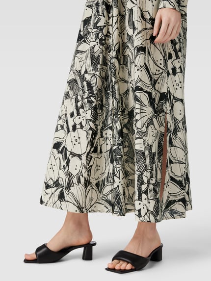 Marc O'Polo Maxikleid mit Allover-Print Black 3