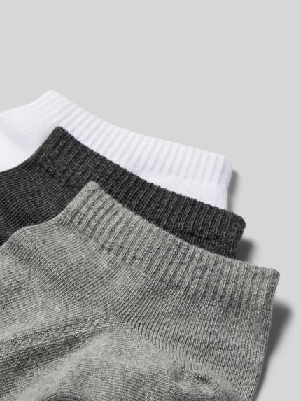 Levi's® Socken mit Label-Detail Modell 'LOW CUT BATWING LOGO' im 3er-Pack Mittelgrau 2