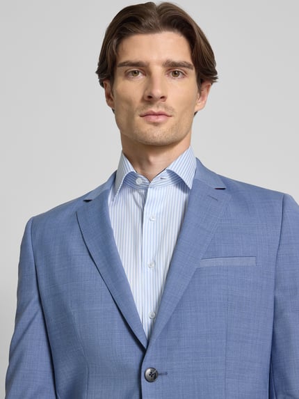 HUGO Marynarka do garnituru o kroju slim fit z mieszanki wełny model ‘ARTI’ Jasnoniebieski 3