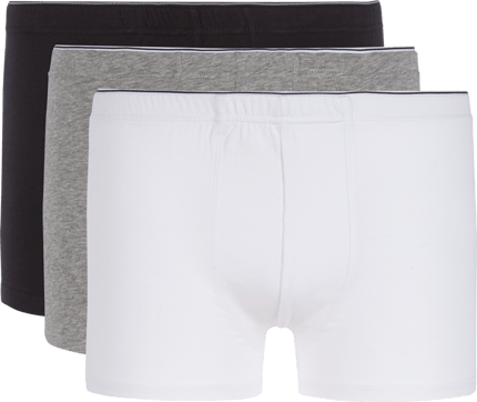 MCNEAL Trunks mit elastischem Bund im 3er-Pack Graphit 5