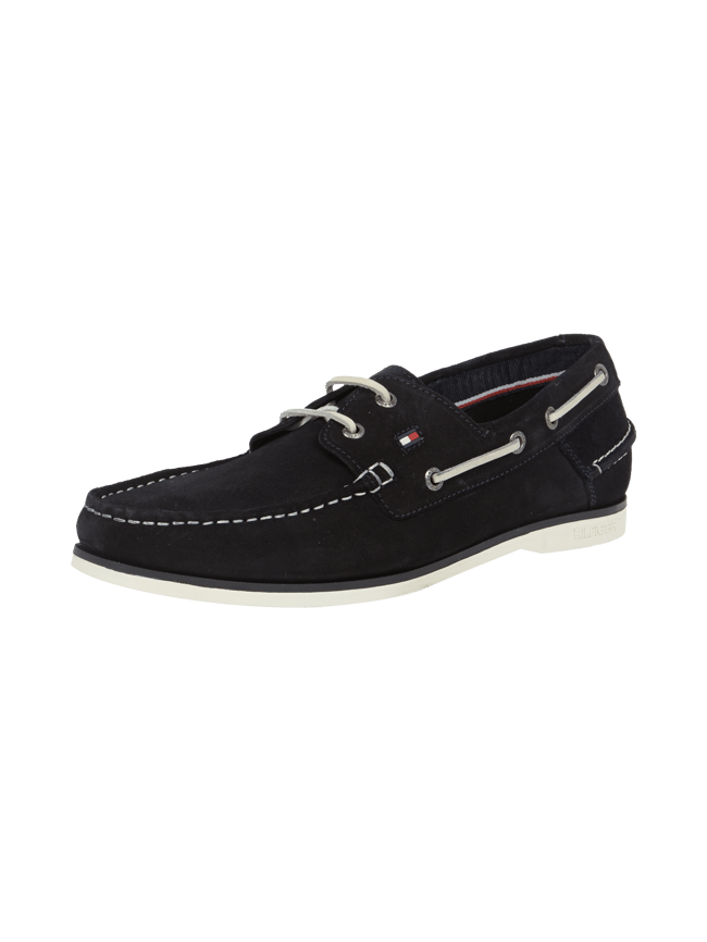 Tommy Hilfiger Bootsschuhe aus echtem Veloursleder (marine) online  