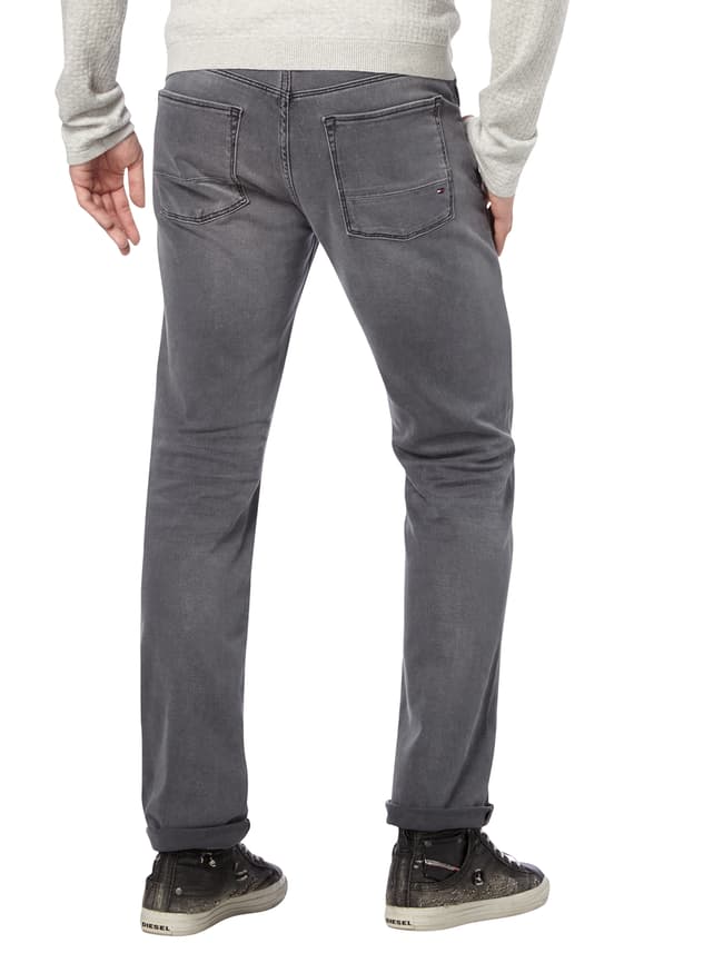 Tommy Hilfiger Stone Washed Straight Fit Jeans (mittelgrau) online 