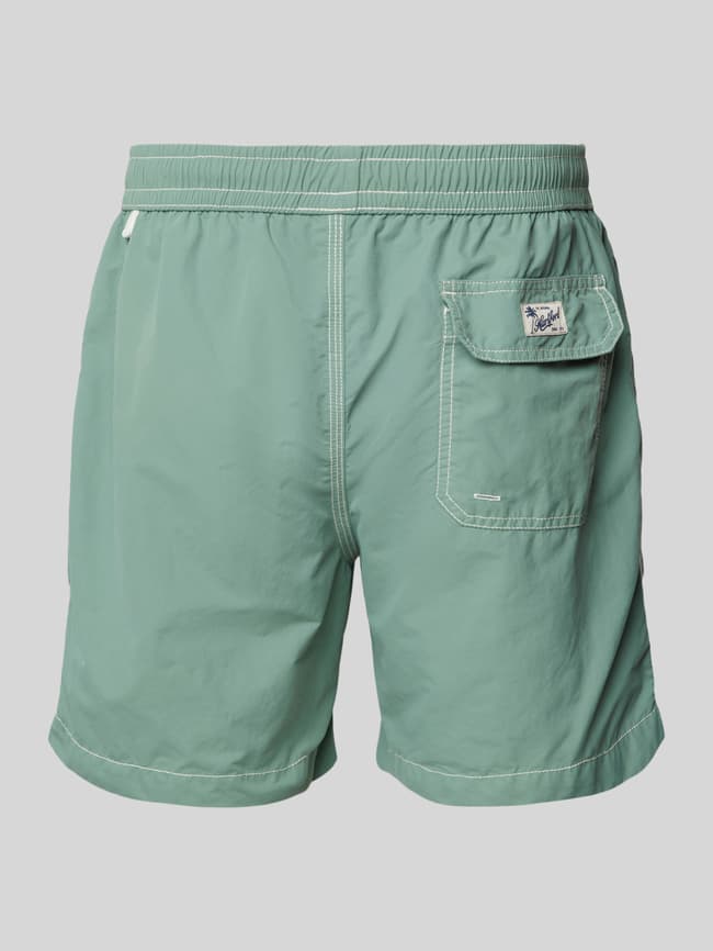 Hartford Badehose mit kontrastiven Ziernähten Modell 'Uni' (schilf