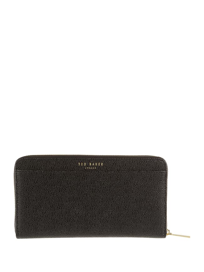 Ted Baker Geldborse aus Leder mit Zierschleife black online kaufen