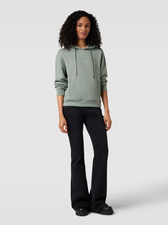 MSCH Copenhagen Hoodie mit Label-Print Modell 