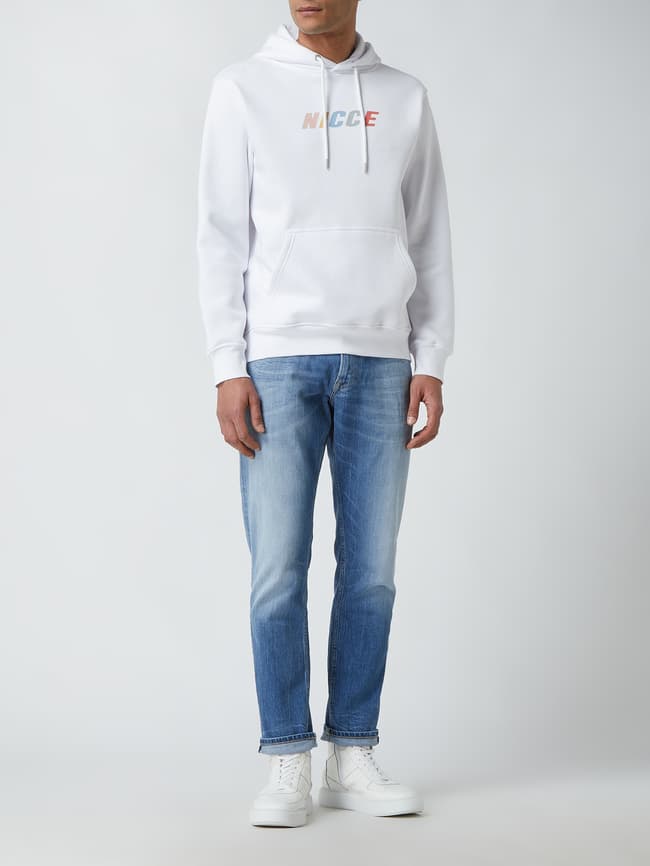 Nicce London Hoodie mit Logo weiss online kaufen