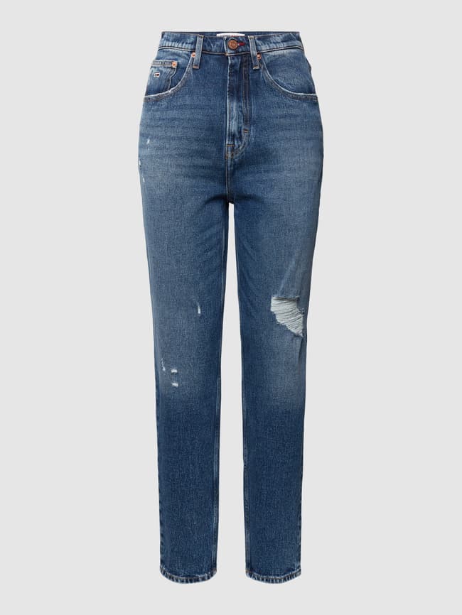 Tommy Jeans Mom Fit Jeans im Used-Look Modell 