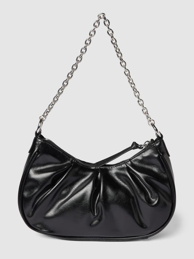 Mango Umhängetasche in Leder-Optik (black) online kaufen