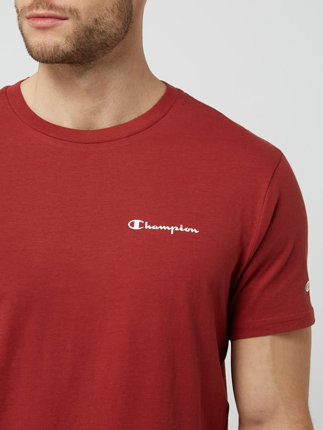 CHAMPION Comfort Fit T-Shirt aus Baumwolle (rostrot) online kaufen