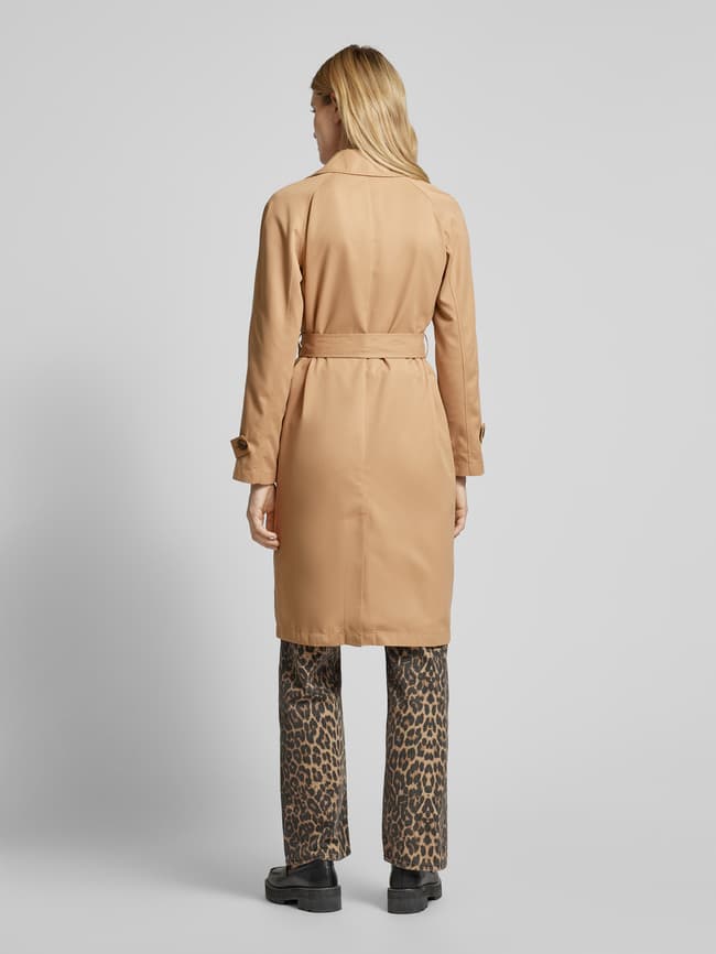 Vero Moda Outdoor Trenchcoat mit Bindegürtel Modell 'LOU' (beige