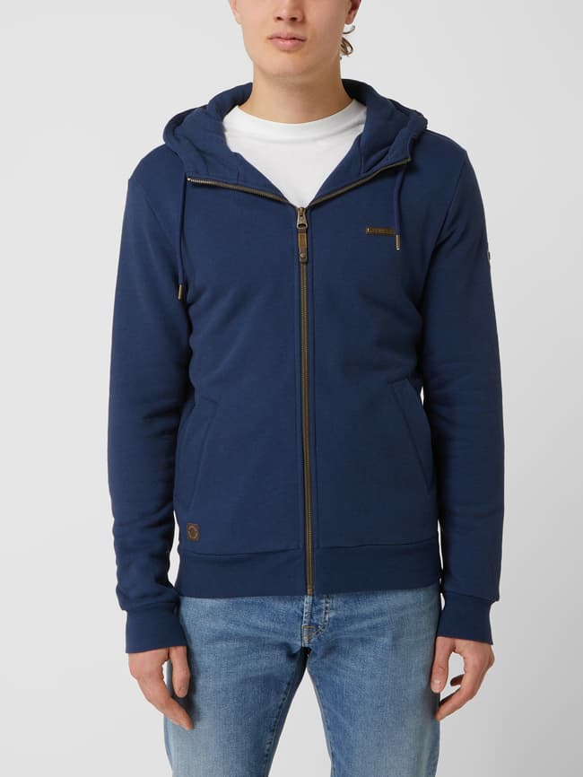 Ragwear Sweatjacke mit Kapuze Modell 'Nate' (marine melange