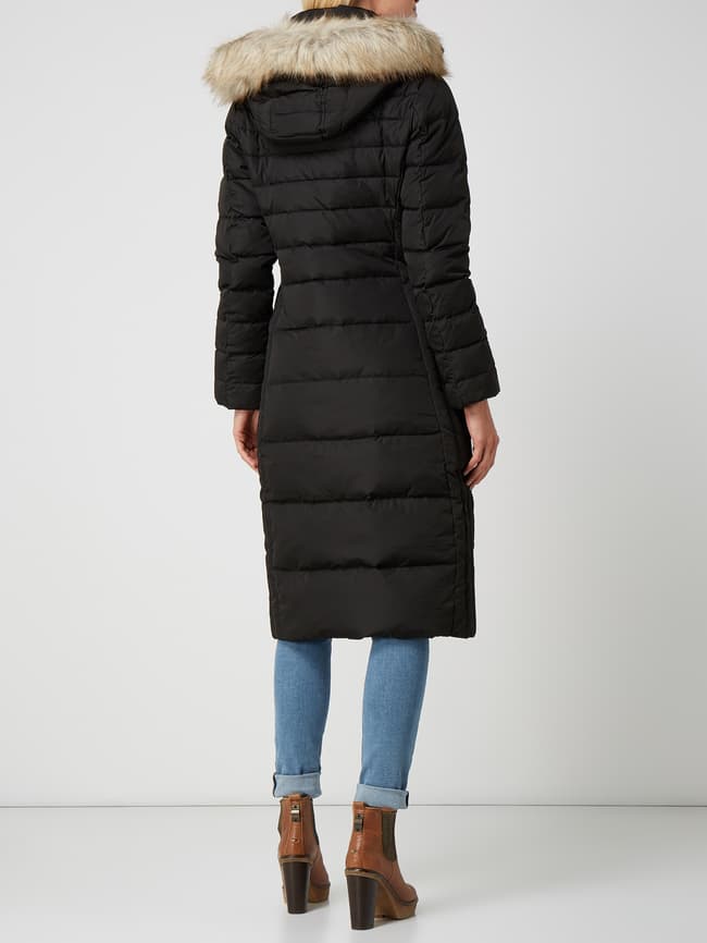 Tommy Hilfiger Daunenmantel mit abnehmbarer Kapuze 