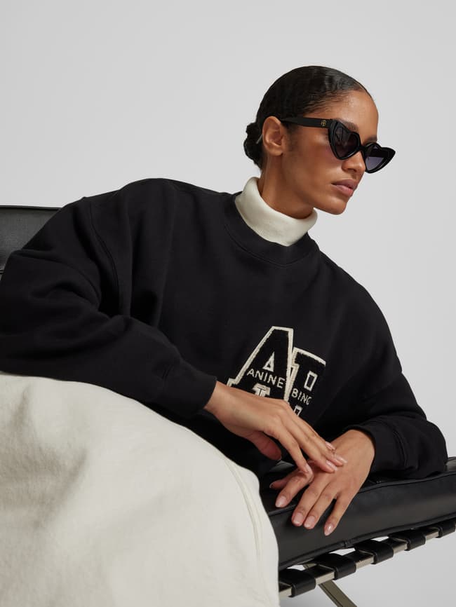 Anine Bing Heart Sunglasses ? ANINE BING | Herzförmige Sonnenbrille // Pierce Black  main image 4