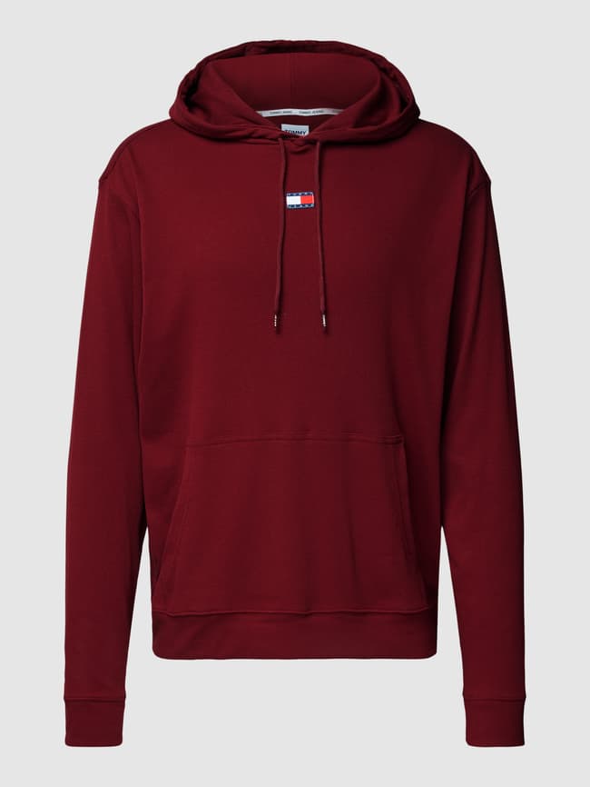 Mens Hoodie Tommy Jeans Sweatshirt Rot Hoodie Men Kapuzenpullover