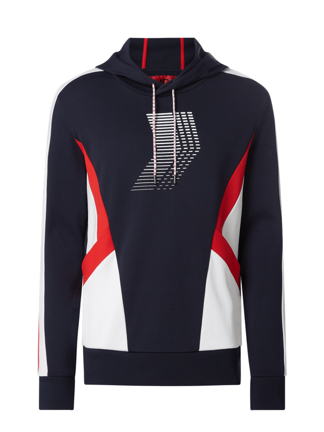 HUGO HUGO x LIAM PAYNE Hoodie mit Kontrastdetails Modell Dampolo marine online kaufen