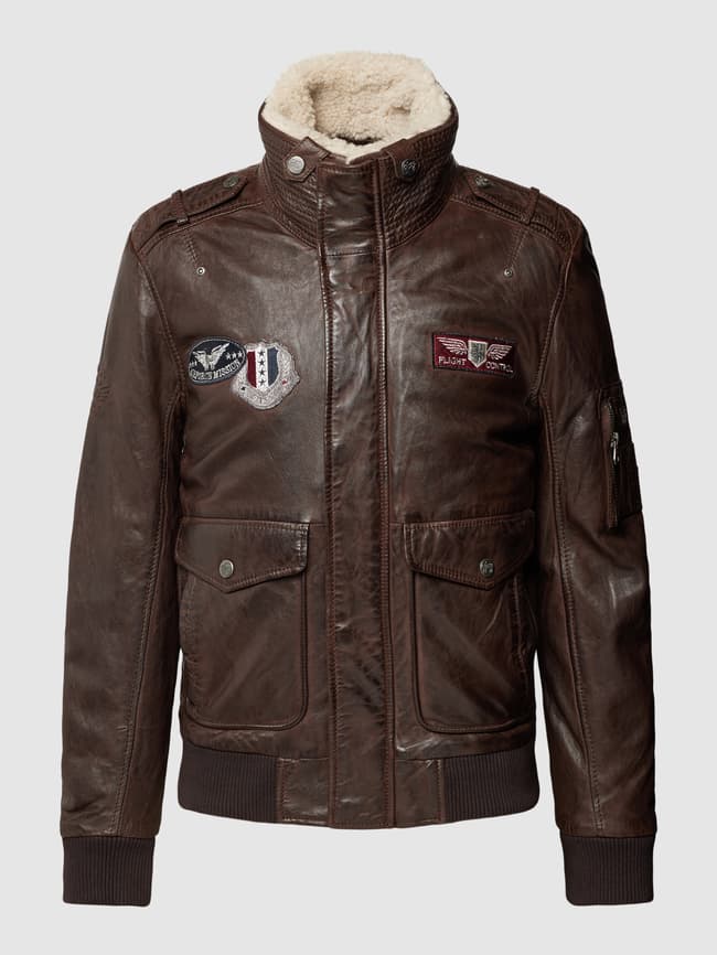 Leder Jacke Gipsy Lederjacke Mit Fell Gipsy Damen Ledermantel