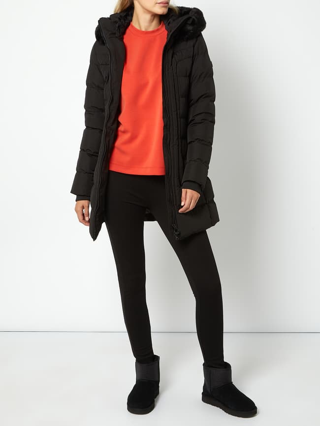 Wellensteyn Belvitesse Long Winterjacke Wellensteyn Damen Rot