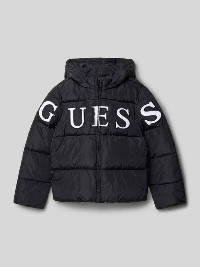 Guess Steppjacke mit Label-Stitching (black) online kaufen