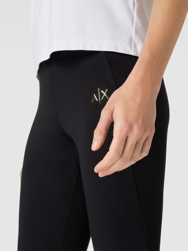 ARMANI EXCHANGE Leggings mit Label-Detail (black) online kaufen